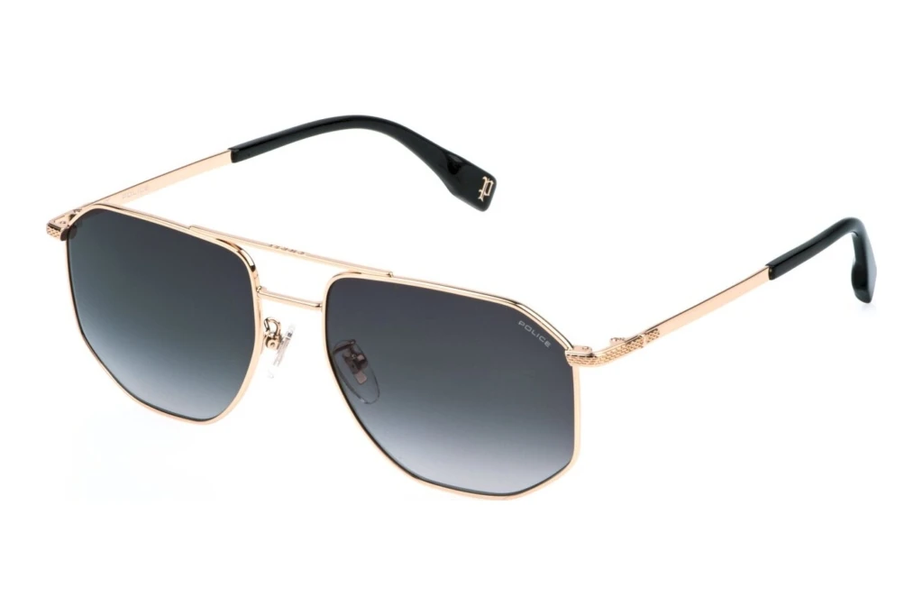 Police   SPLR76 0300 SMOKE GRADIENTSHINY ROSE GOLD
