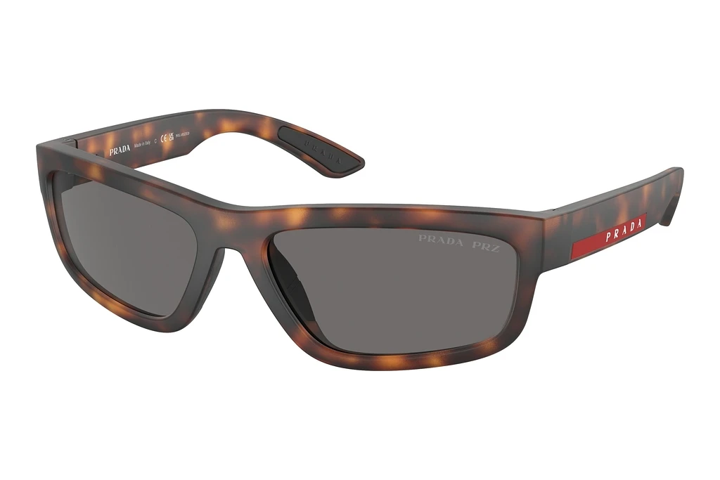 Prada Linea Rossa   PS 05ZS 17X02G Dark Grey PolarDark Havana Rubbered