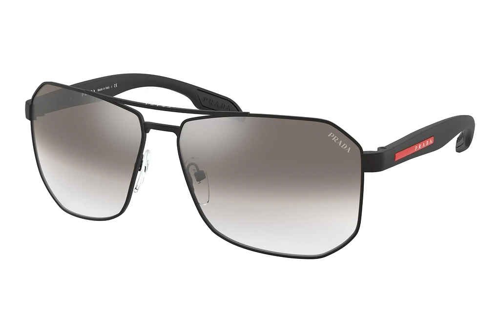 Prada Linea Rossa   PS 51VS 1BO5O0 Gradient Grey Mirror SilverMatte Black