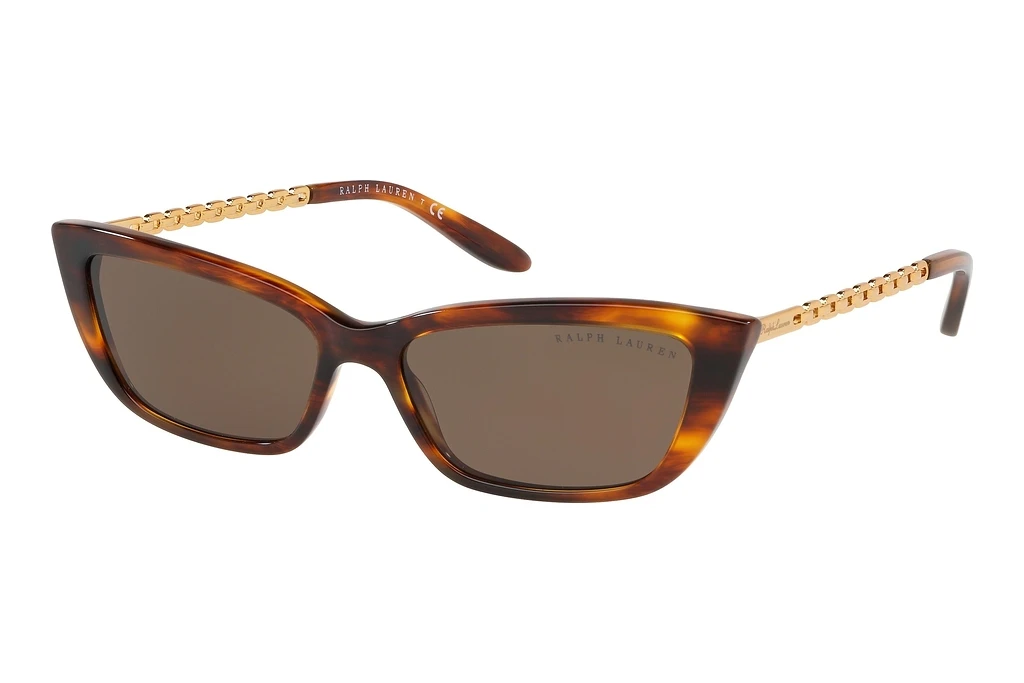 Ralph Lauren   RL8173 500773 BrownShiny Striped Havana