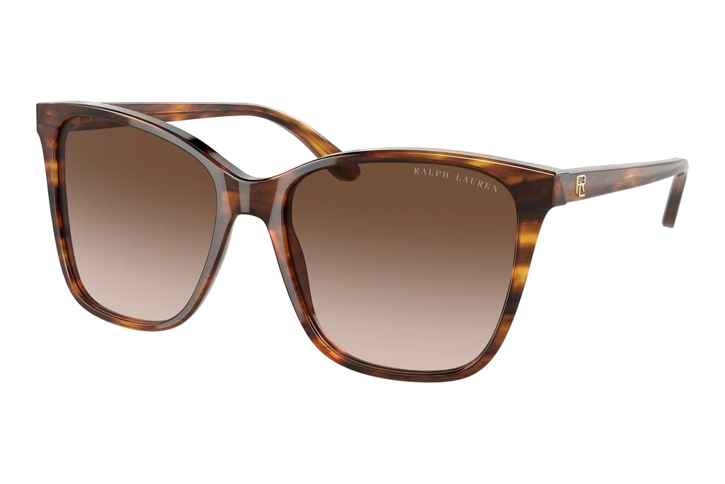 Ralph Lauren   RL8201 500713 Gradient BrownShiny Striped Havana
