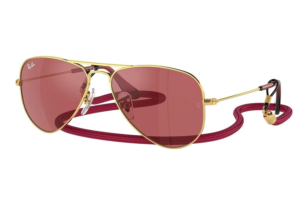 Ray-Ban Kids   RJ9506S 223/B5 Red Hiper 8 MirrorArista Gold