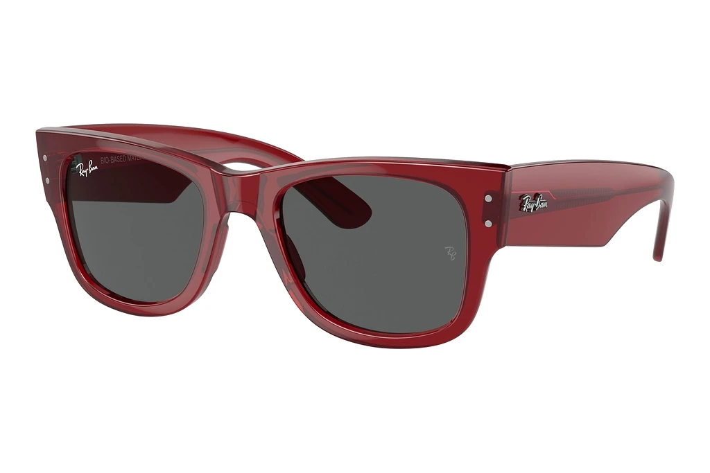 Ray-Ban   RB0840S 6679B1 Dark GreyTransparent Red