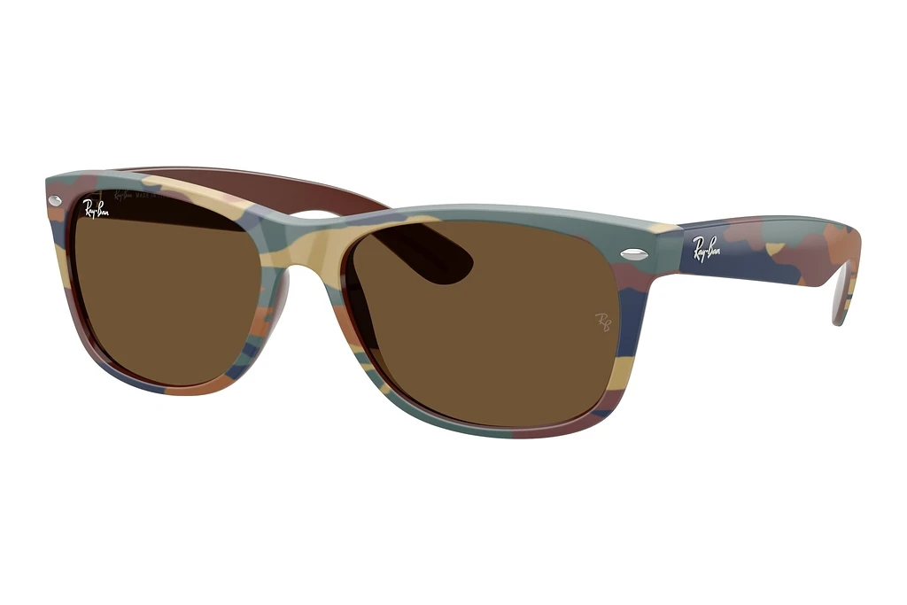 Ray-Ban   RB2132 682533 Dark BrownBrown & Blue Camuflage