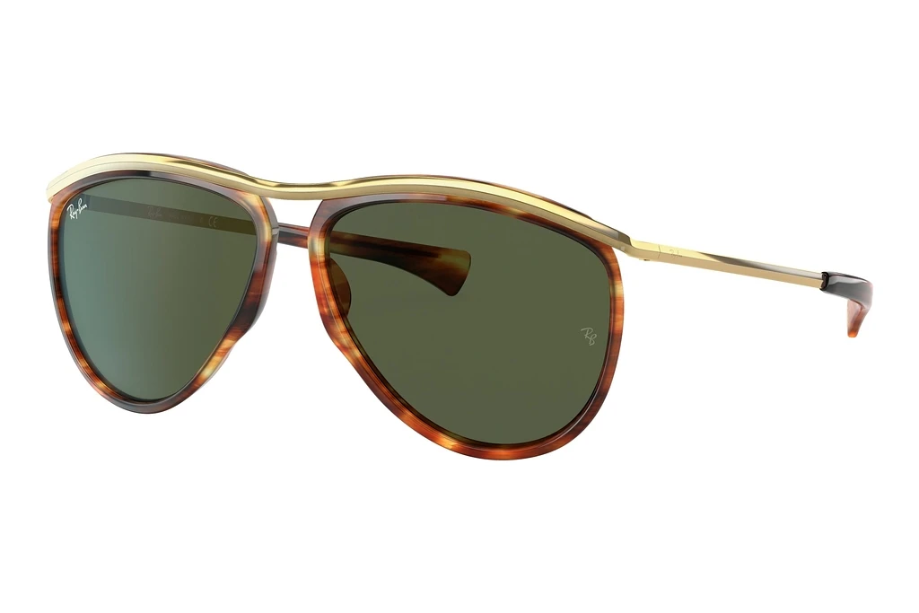 Ray-Ban   RB2219 954/31 G-15 GreenStriped Havana