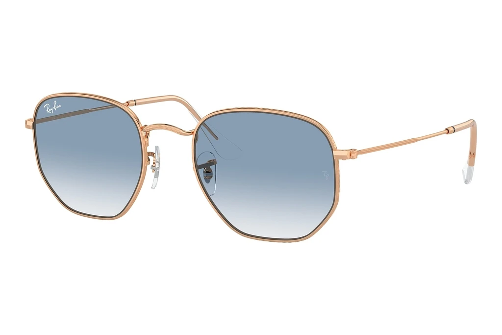 Ray-Ban   RB3548 92023F Clear & BlueRose Gold