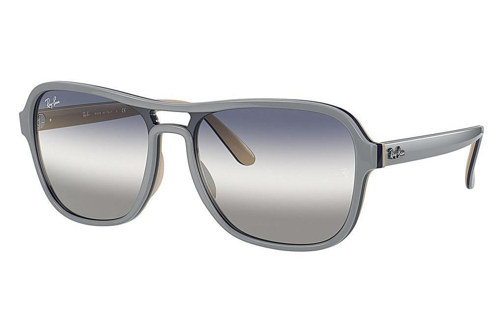 Ray-Ban   RB4356 6550GF CLEAR GRADIENT BLUELIGHT GRAY BLU LIGHT BROWN