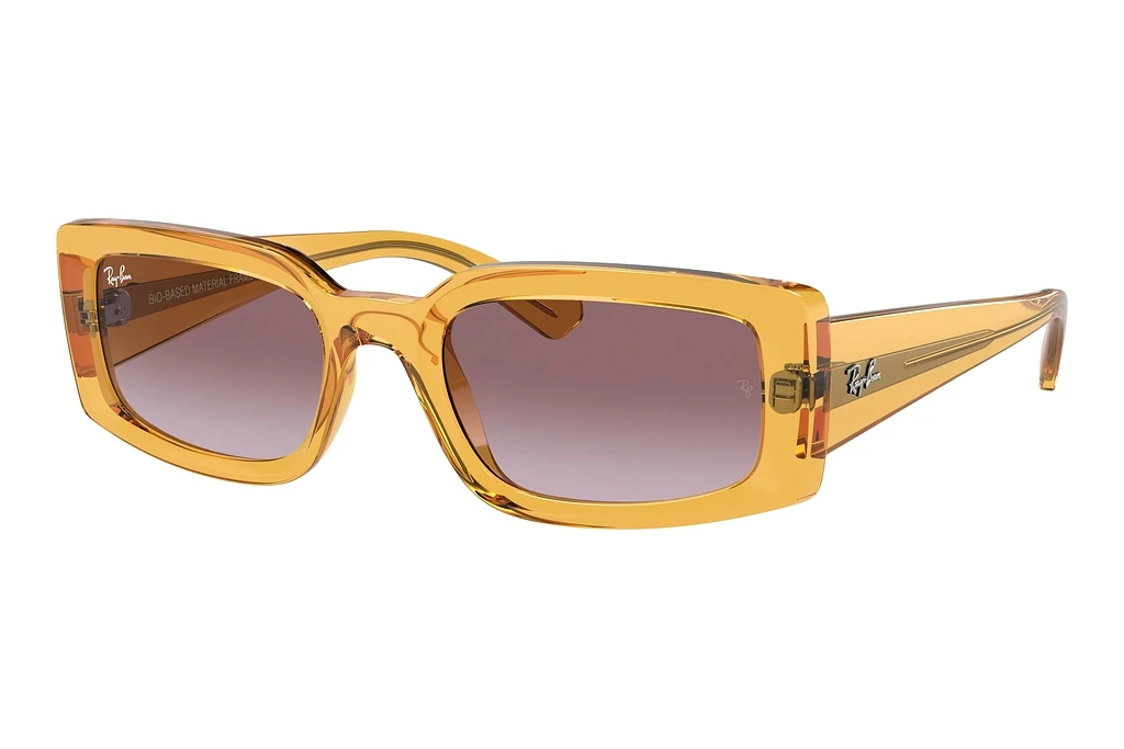 Ray-Ban   RB4395 66828H Dark VioletTransparent Yellow