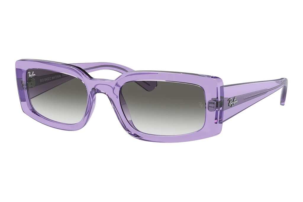 Ray-Ban   RB4395 66858E Light GreyTransparent Violet