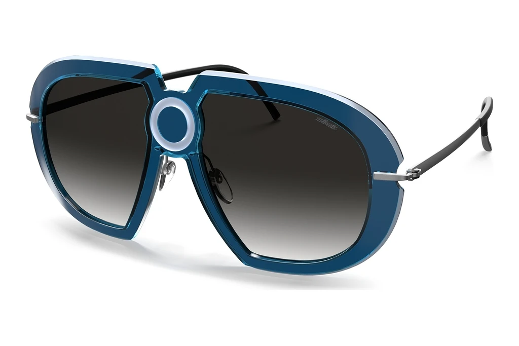 Silhouette   9912 4500 blackdark blue m/LST pol.sil