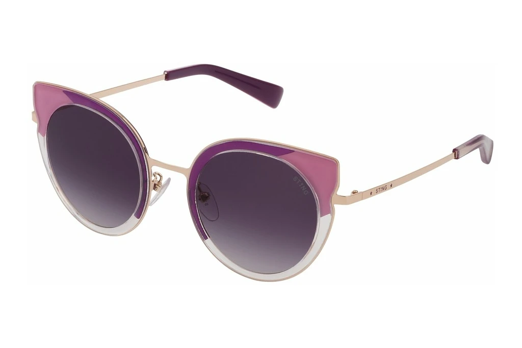Sting   SST324 07PW VIOLET GRADIENTCRISTALLO C/PARTI ROSA