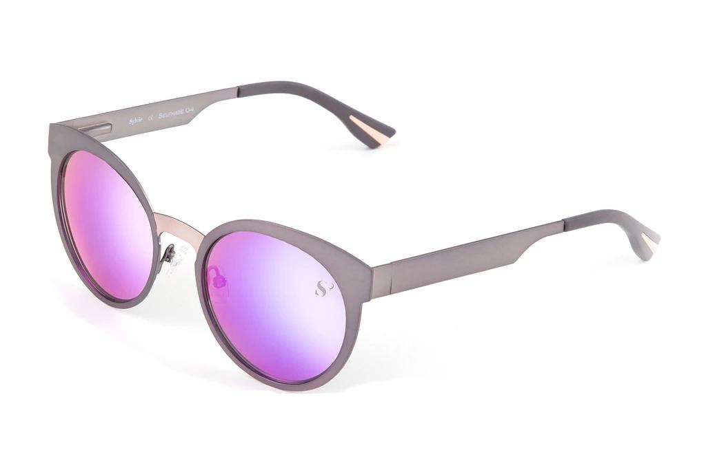 Sylvie Optics   Selfmade 4 violettgun brushed