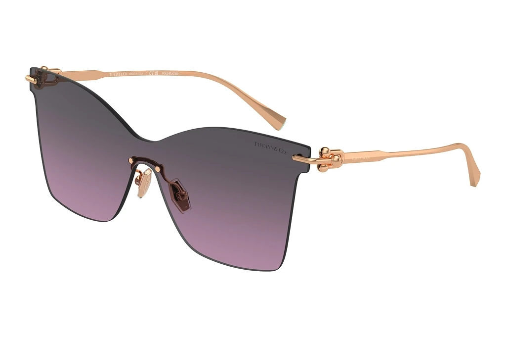 Tiffany   TF3103K 62144Q Light Violet Gradient GreyRose Gold Plated