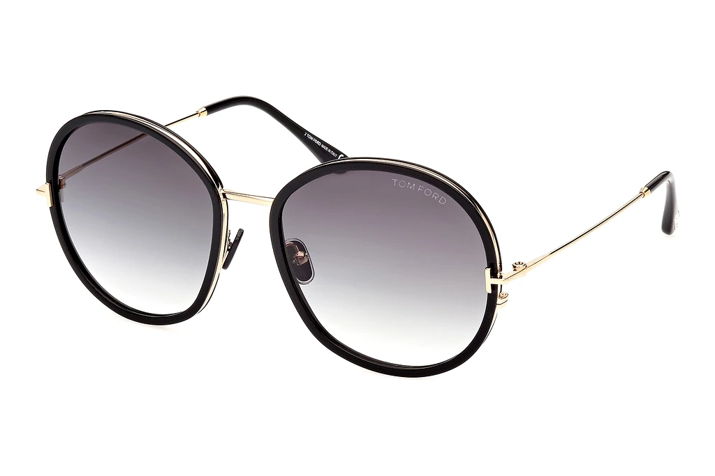 Tom Ford   FT0946 01B grau verlaufendGlänzend Schwarz