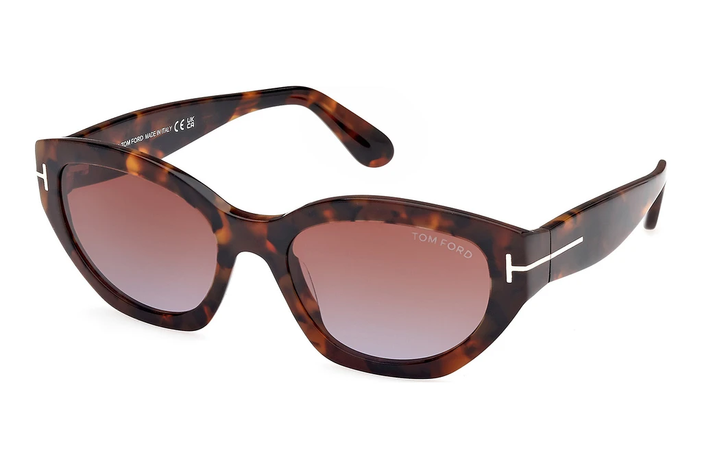 Tom Ford   FT1086 52F braun verlaufendDunkel Havanna