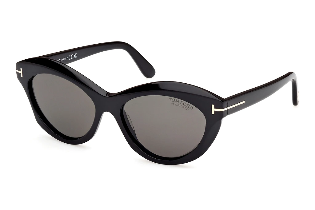 Tom Ford   FT1111 01D grau polarisierendGlänzend Schwarz