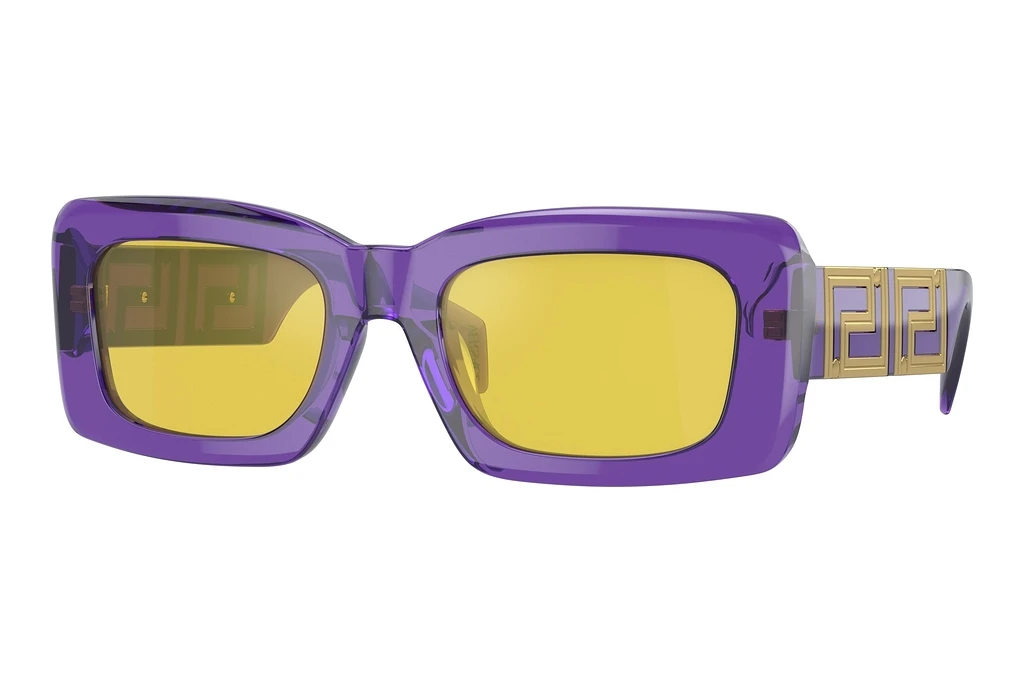 Versace   VE4444U 5408V9 Yellow Mirror Internal SilverTransparent Violet