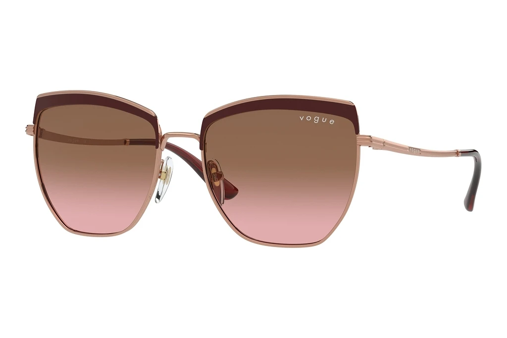 Vogue Eyewear   VO4234S 517014 Pink Gradient BrownTop Bordeaux/Rose Gold