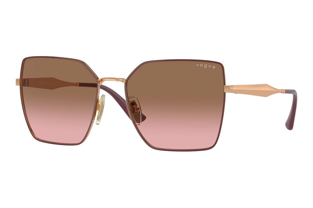 Vogue Eyewear   VO4284S 518214 Pink Gradient BrownTop Bordeaux/Rose Gold