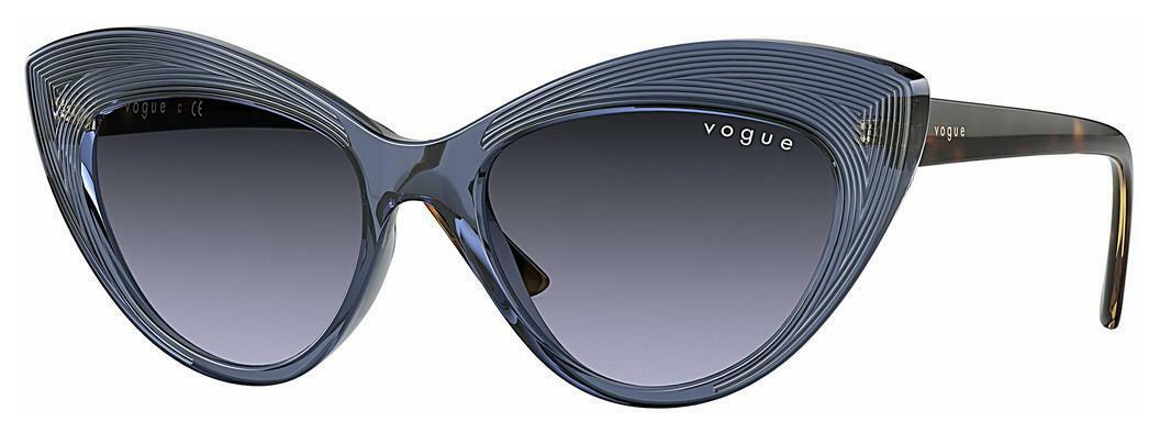 Vogue Eyewear   VO5377S 27624Q VIOLET GRADIENT DARK GREYTRANSPARENT BLUE
