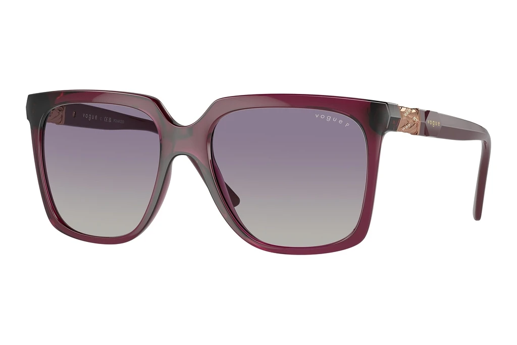 Vogue Eyewear   VO5476SB 29898J Polar Grey Gradient VioletTransparent Cherry