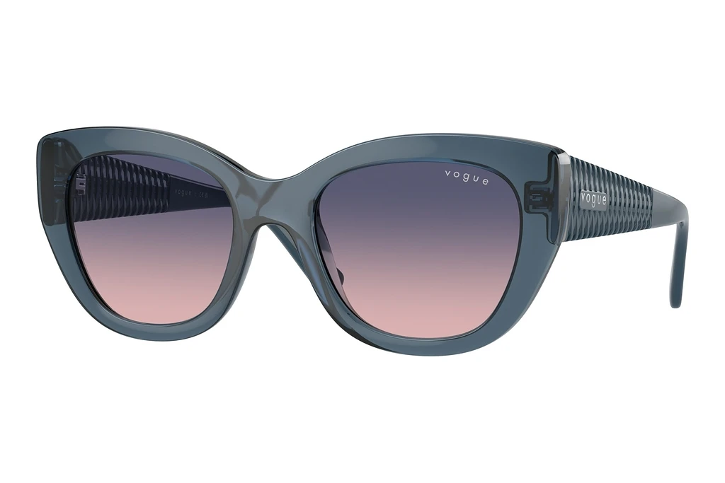 Vogue Eyewear   VO5567S 2764I6 Pink Gradient BlueTransparent Blue