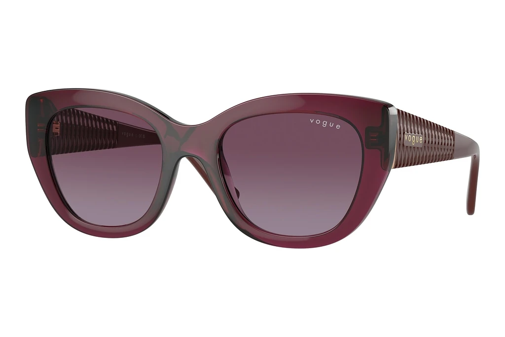 Vogue Eyewear   VO5567S 29898H Violet GradientTransparent Cherry