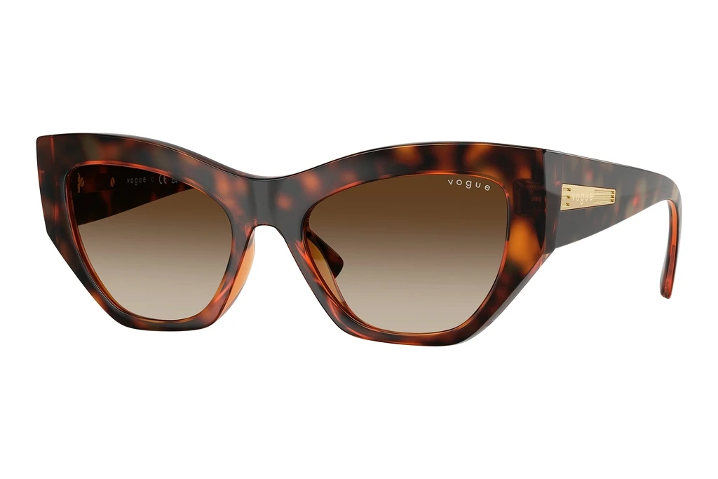 Vogue Eyewear   VO5607S W65613 Gradient Dark BrownDark Havana