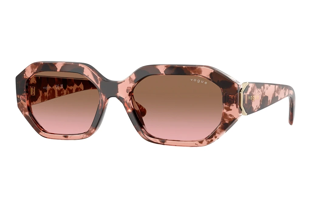 Vogue Eyewear   VO5675S 319914 Pink Gradient BrownRose Havana
