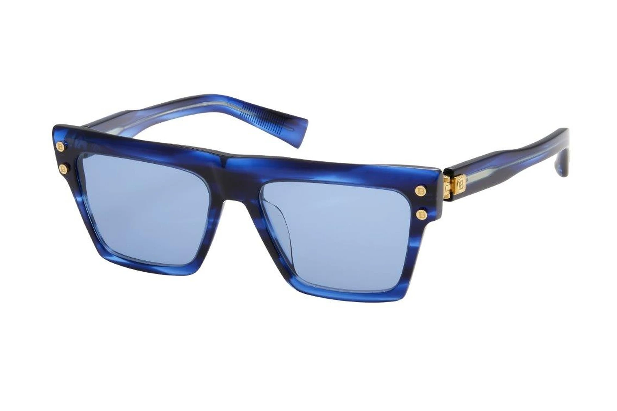 Balmain Paris   BPS-121 D Blue - ARBlue Swirl - Gold
