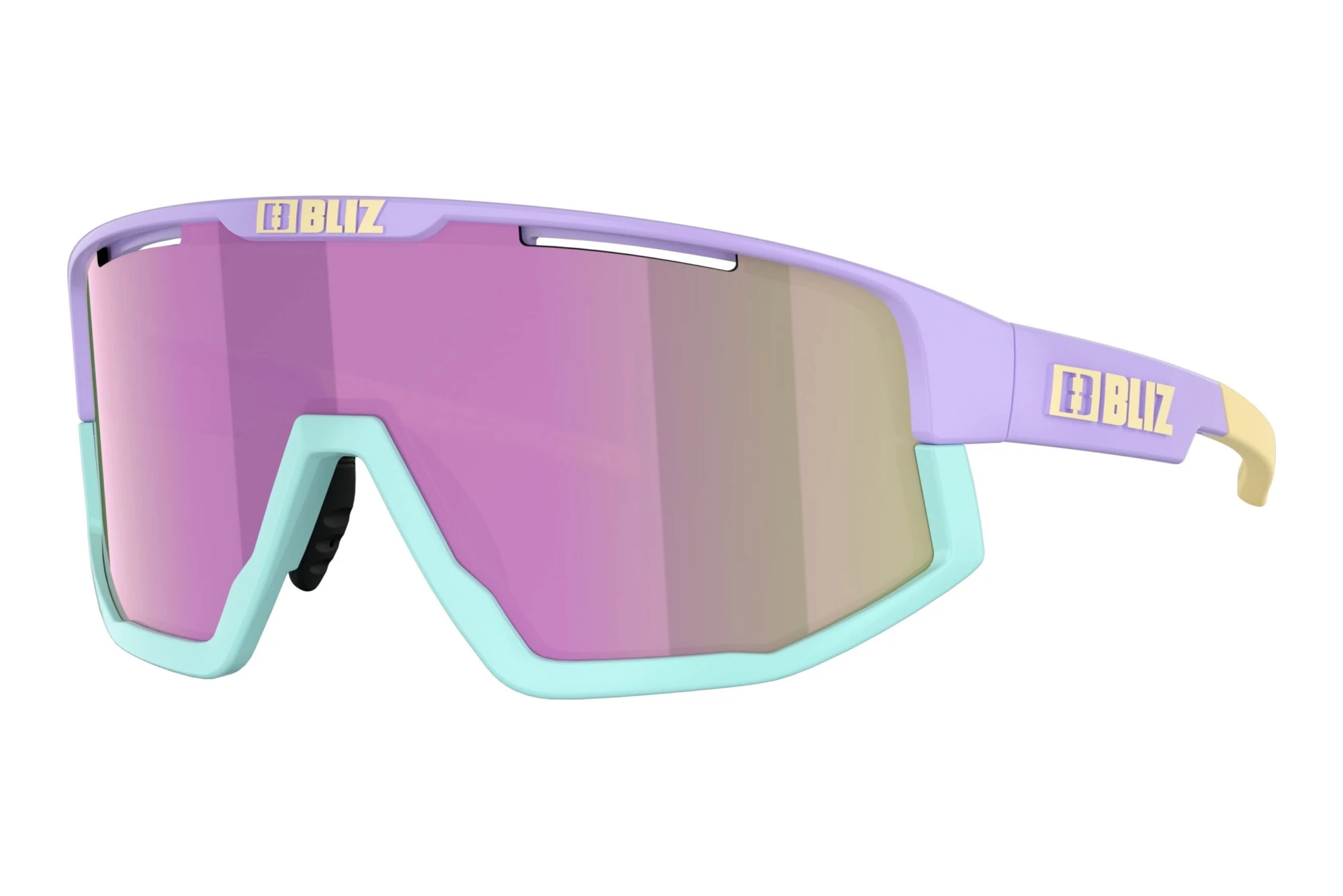 Bliz   ZB7005 700509 Brown PinkPastel Purple/Yellow Logo