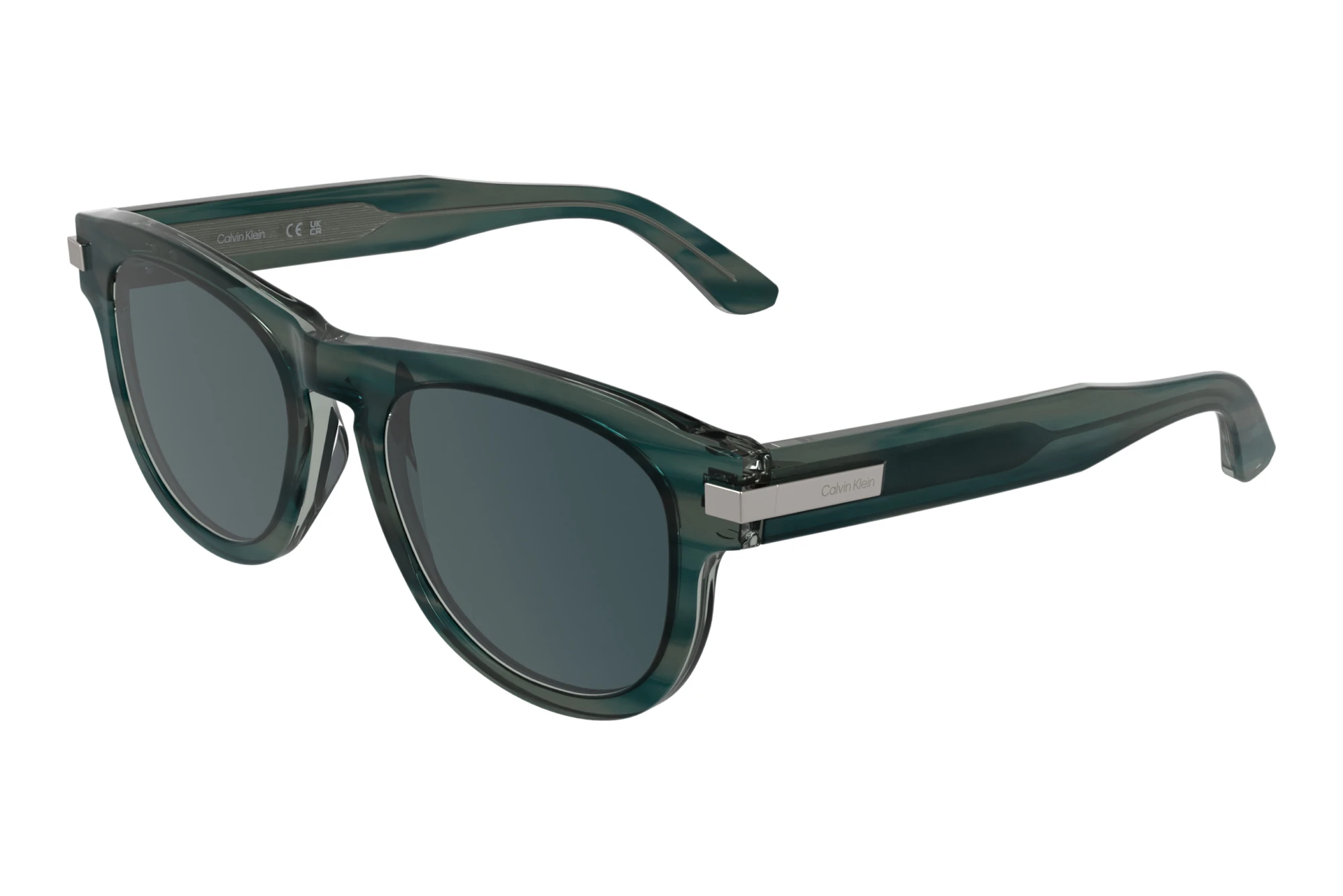 Calvin Klein   CK25532S 417 _CK25532STRANSPARENT STRIPED BLUE