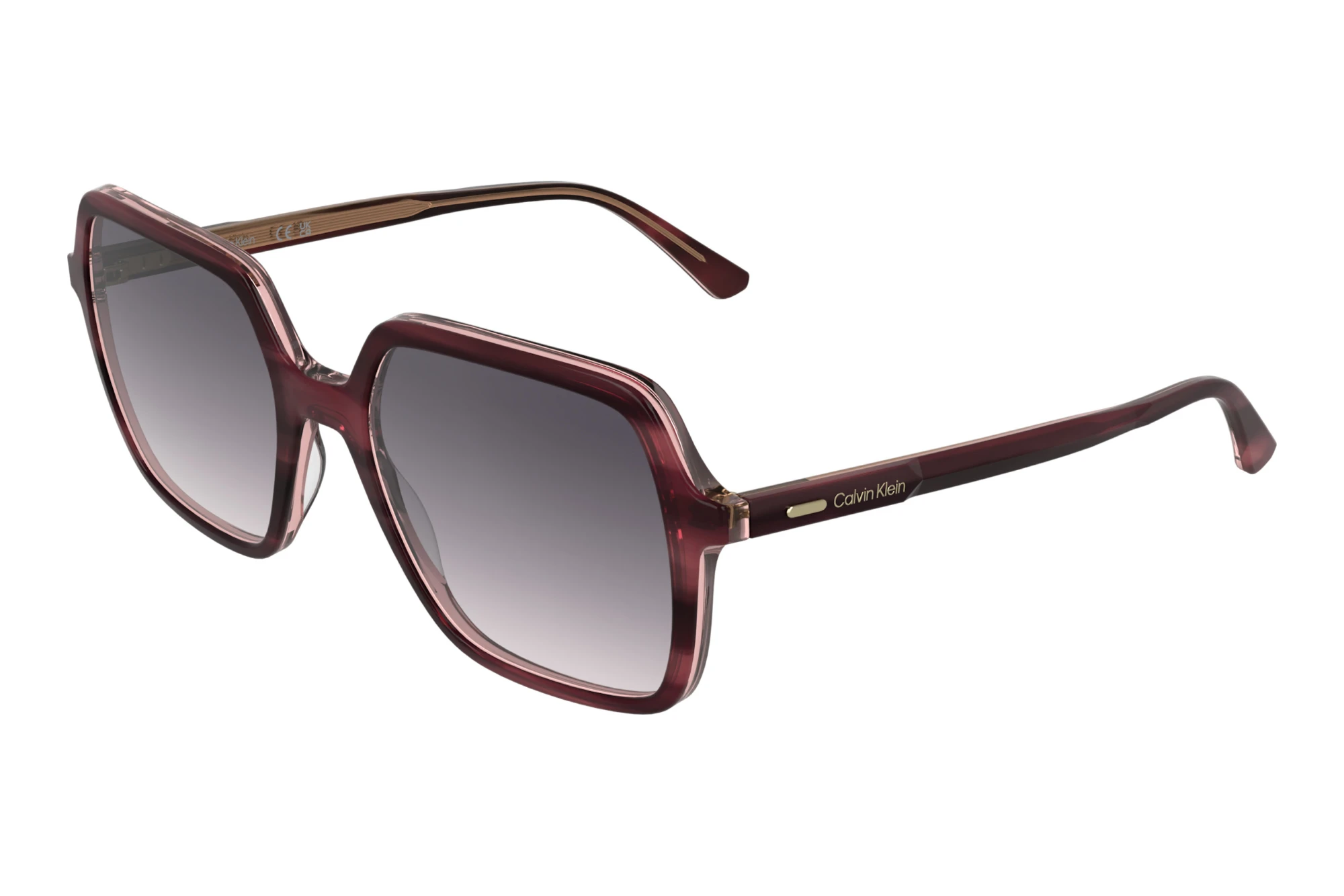 Calvin Klein   CK26531S 608 _CK26531SSTRIPED WINE