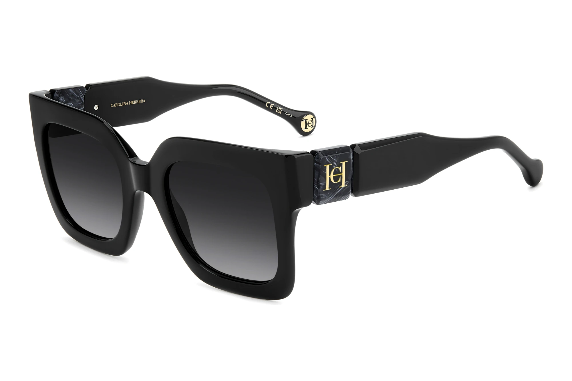 Carolina Herrera   HER 0369/S 807/9O DARK GREY SHADEDBLACK