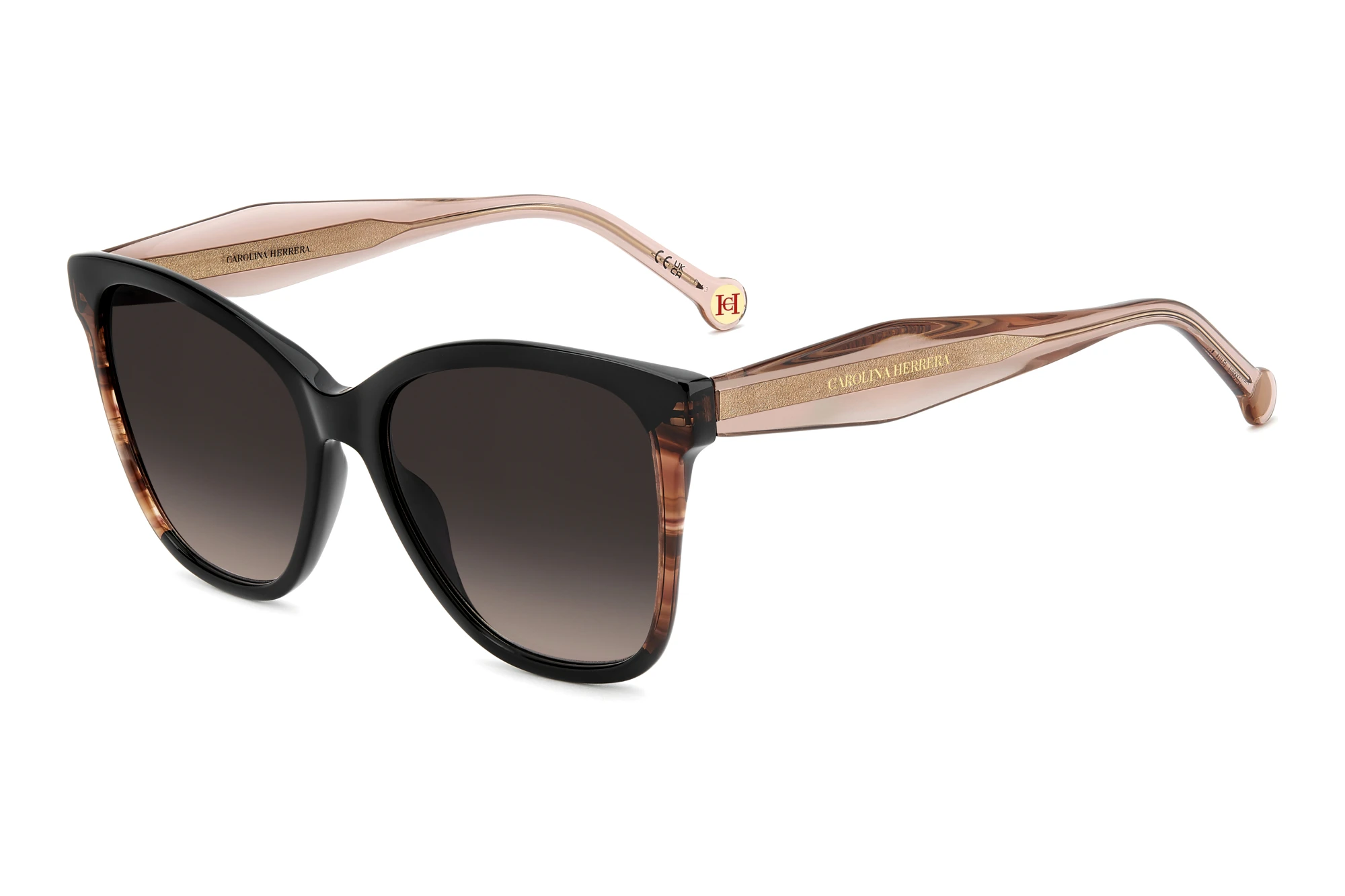 Carolina Herrera   HER 0390/S 3H2/HA BROWN SHADEDBLACK PINK