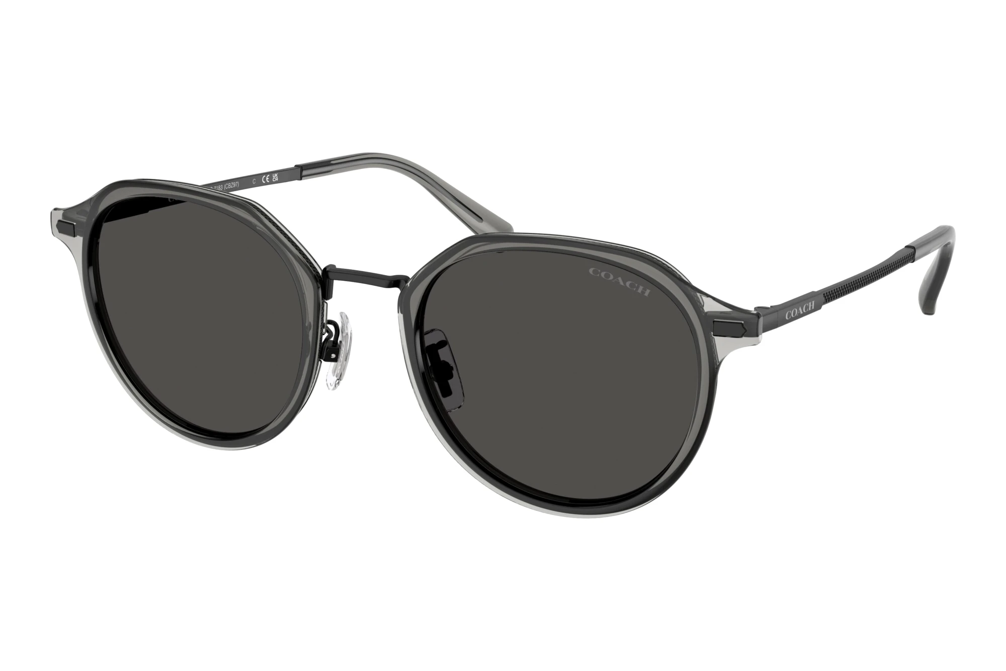 Coach   HC7183 947287 Grey SolidSatin Black