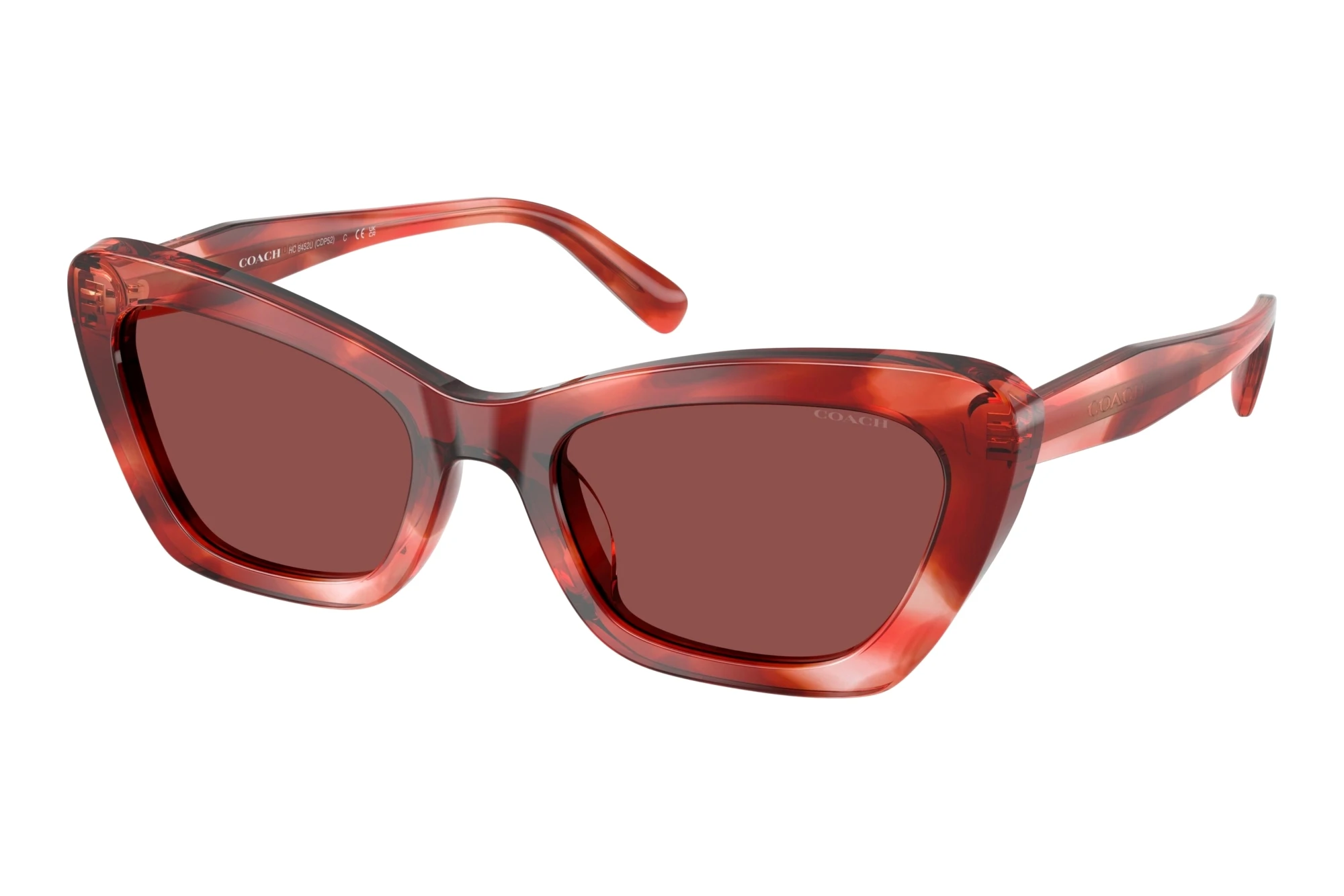 Coach   HC8452U 594075 Wine SolidCherry Tortoise