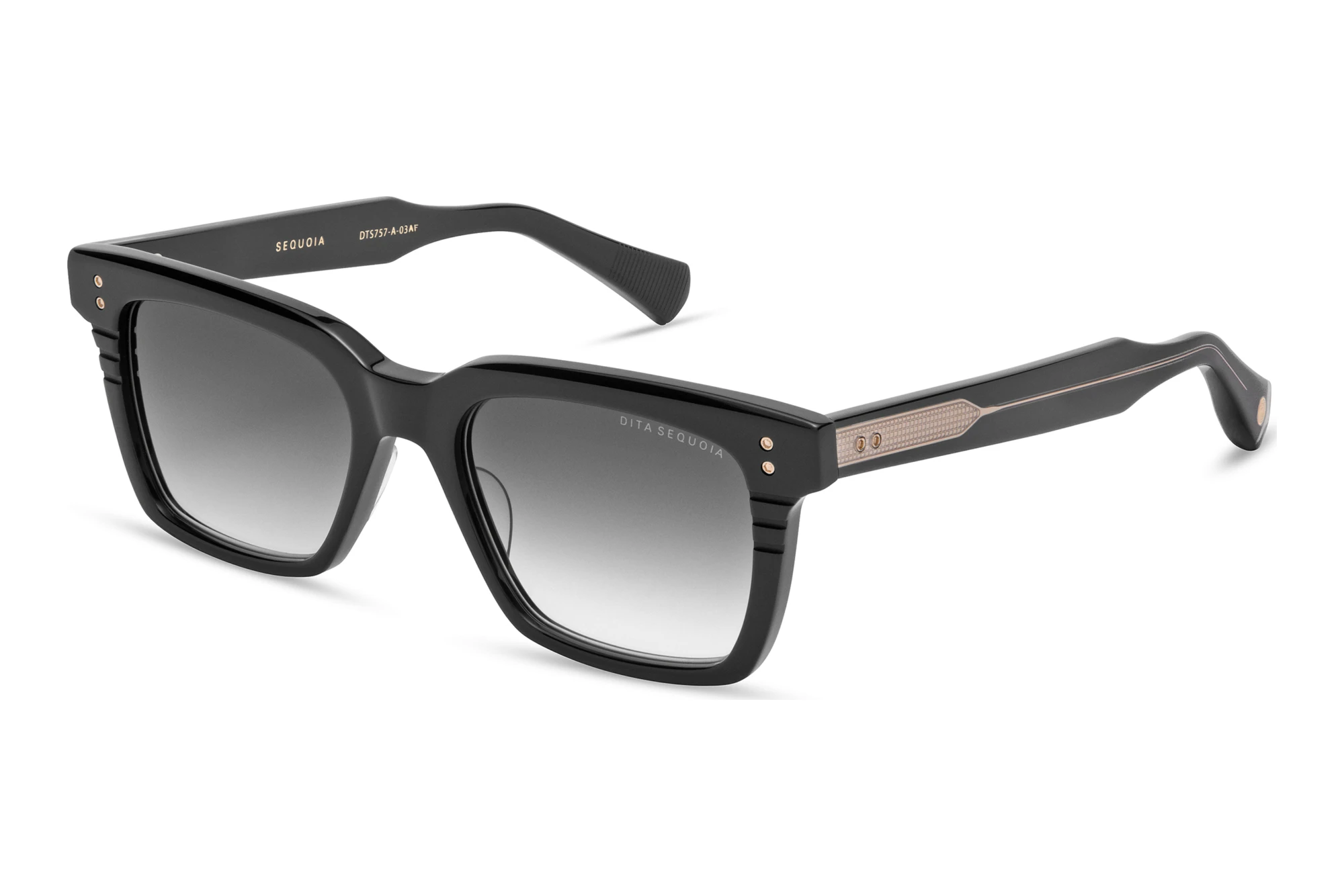 DITA   DTS-757 03A-Asian-Fit GREY TO CLEAR GRADIENTBLACK