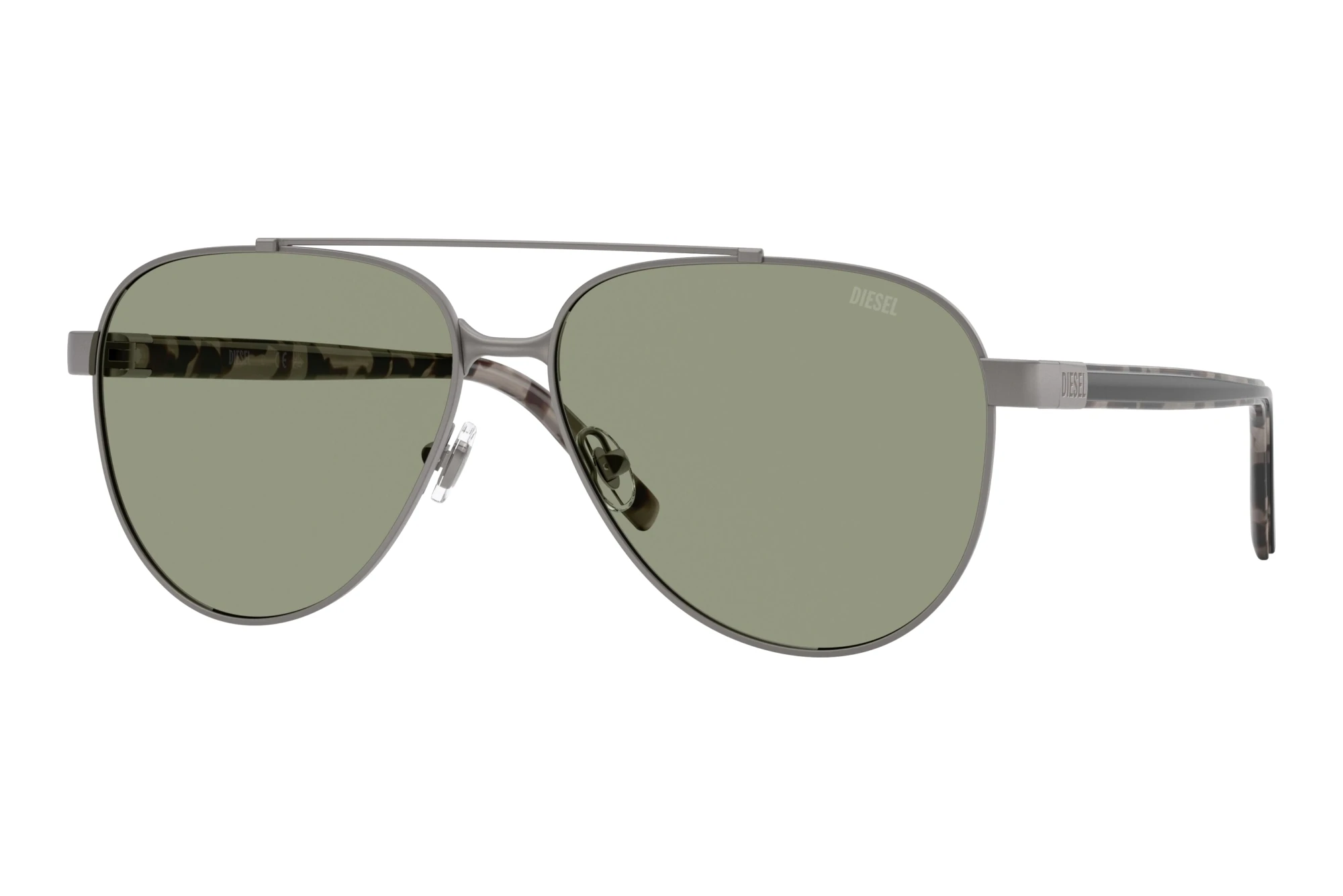 Diesel   DL1021 1045/2 Solid GreenMatte Gunmetal