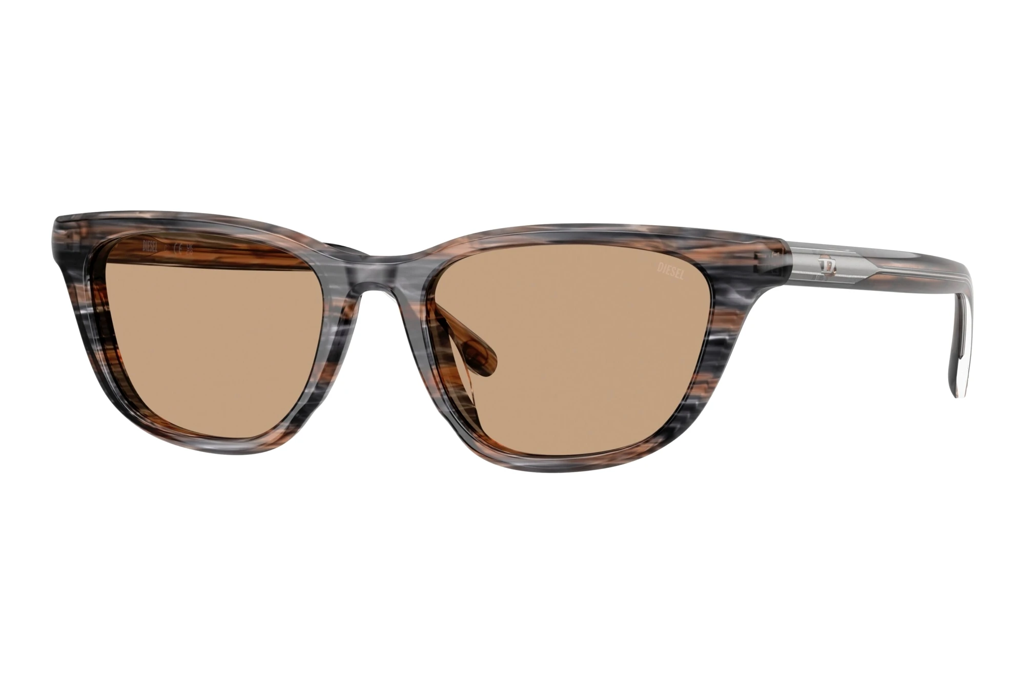 Diesel   DL2012U 203963 Light BrownStriated Grey