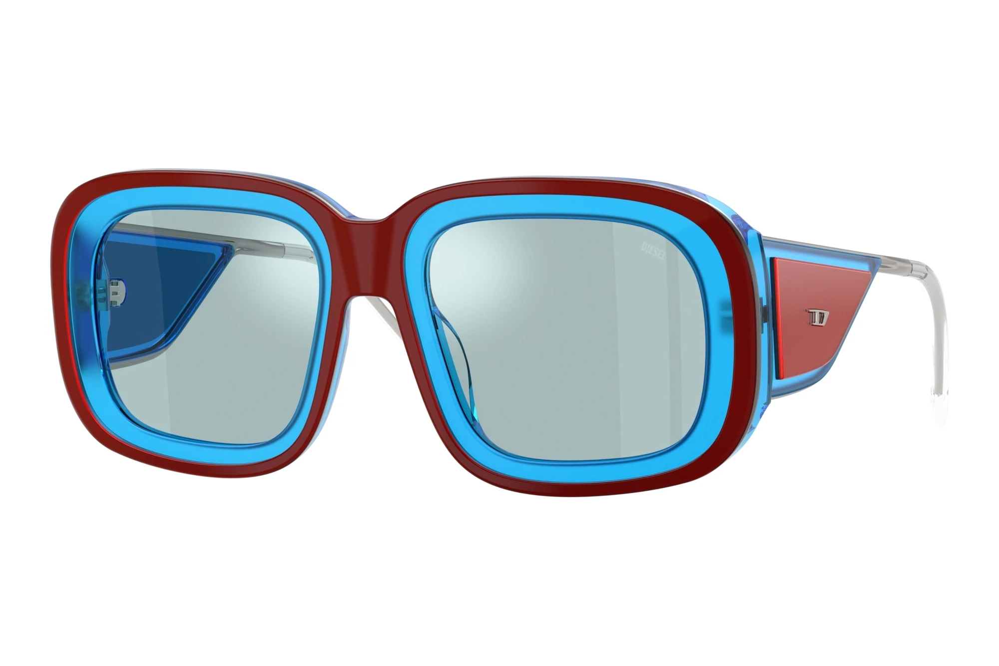 Diesel   DL2015U 20487C Light Azure Silver MirrorMetal Brown