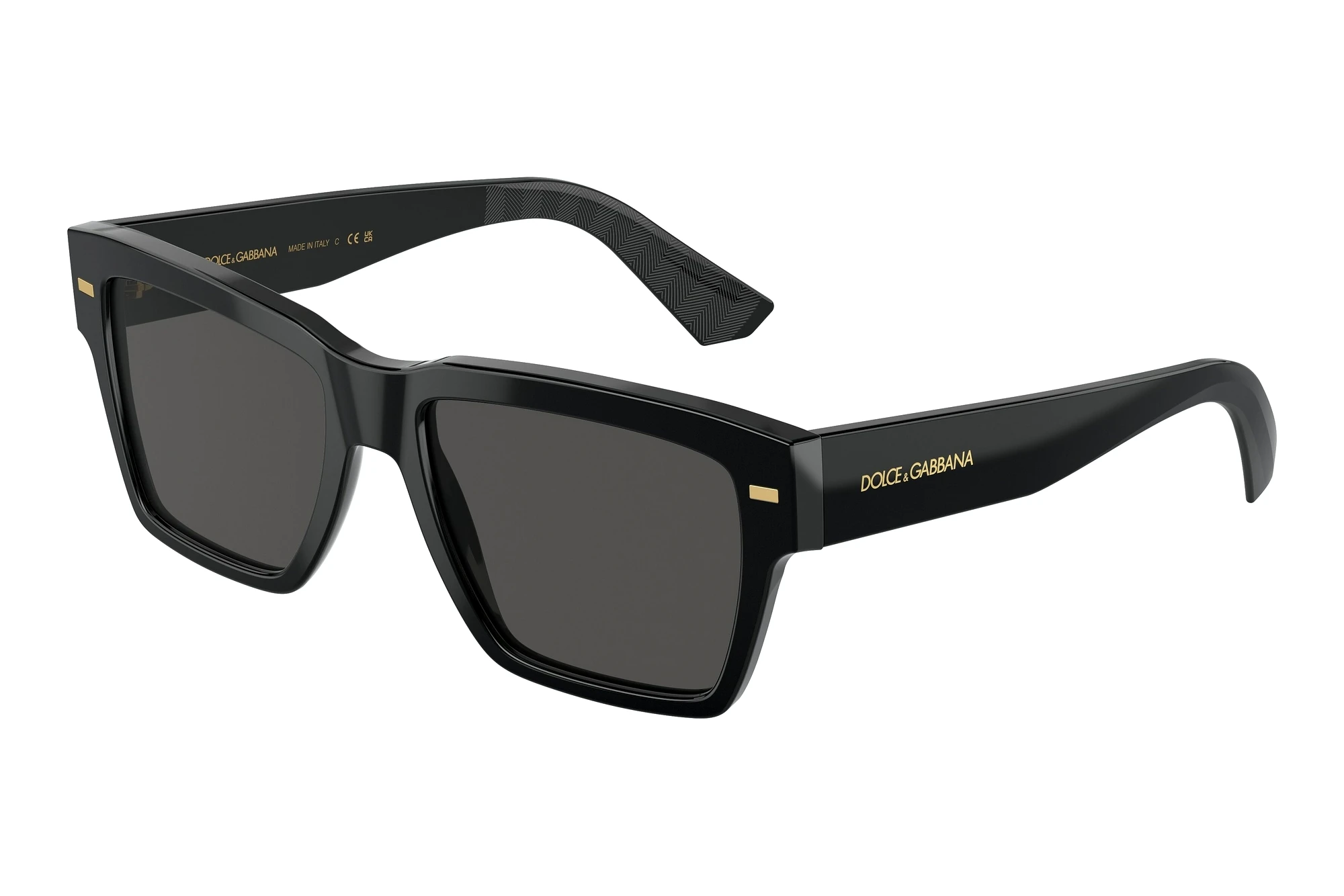 [美品]DOLCE & GABBANA ブラック サングラス　4431 Dolce-and-Gabbana-DG4431-501-