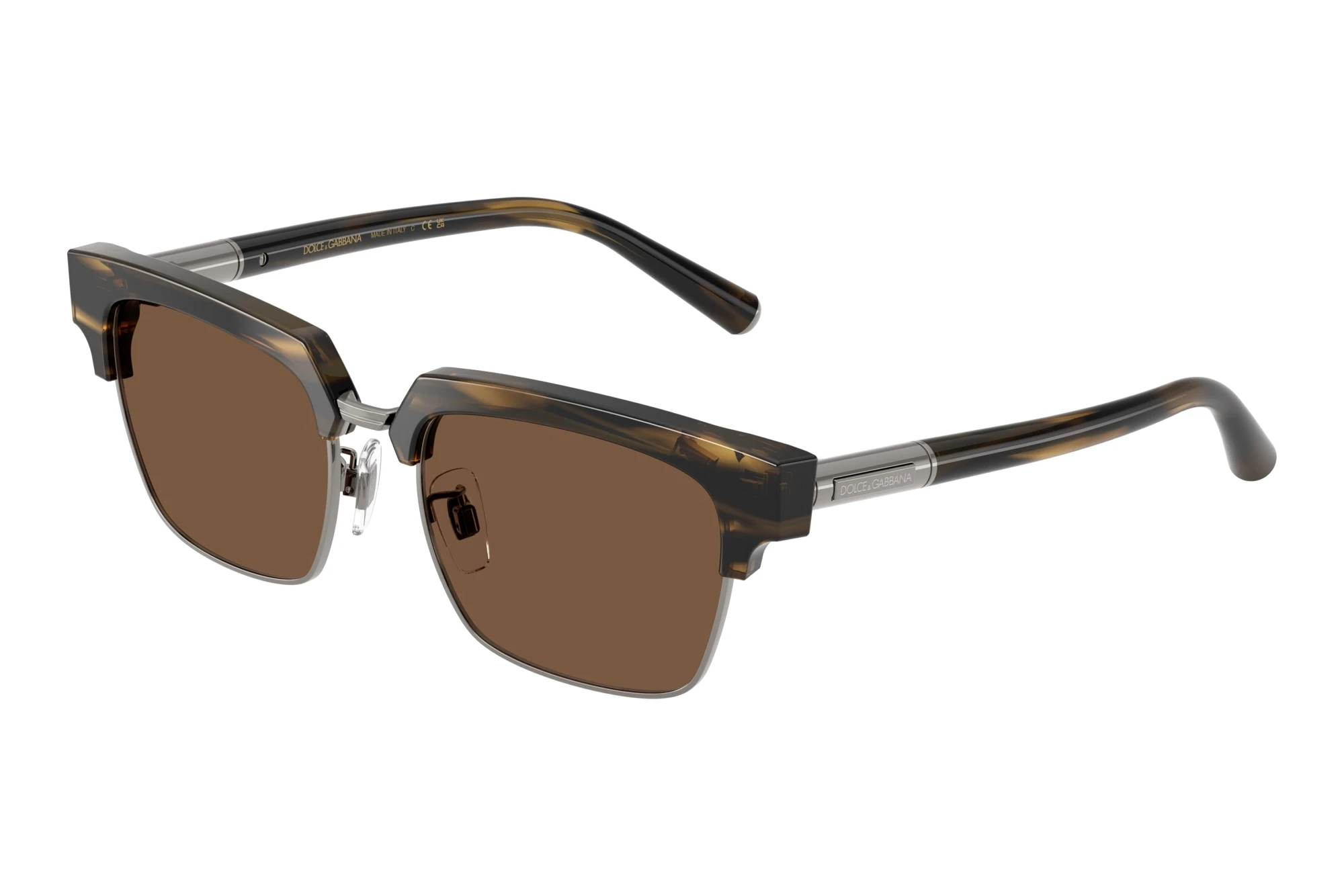 Dolce & Gabbana   DG4522 306373 BrownStriped Brown