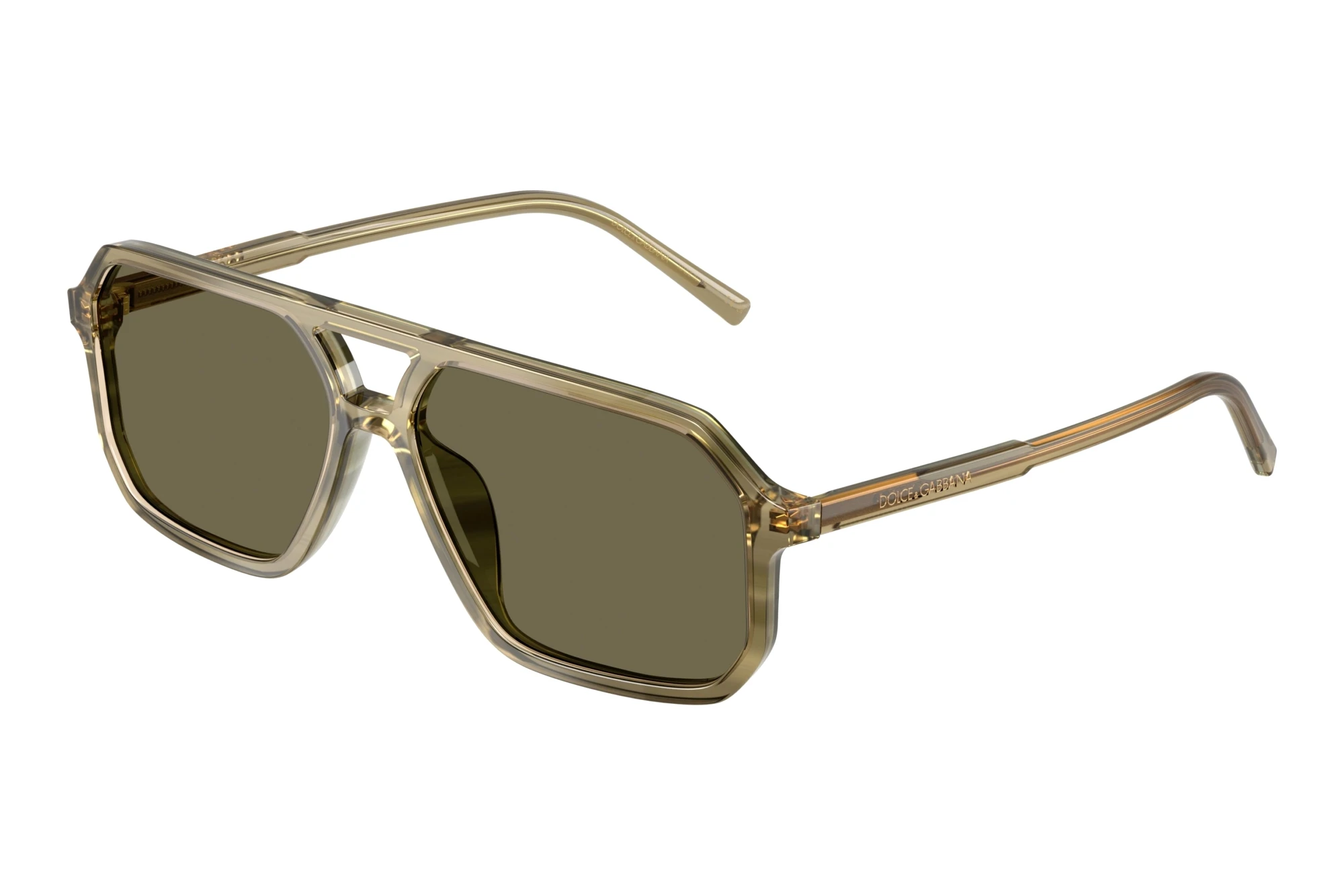 Dolce & Gabbana   DG4541 3480/3 BrownGreen On Striped Green