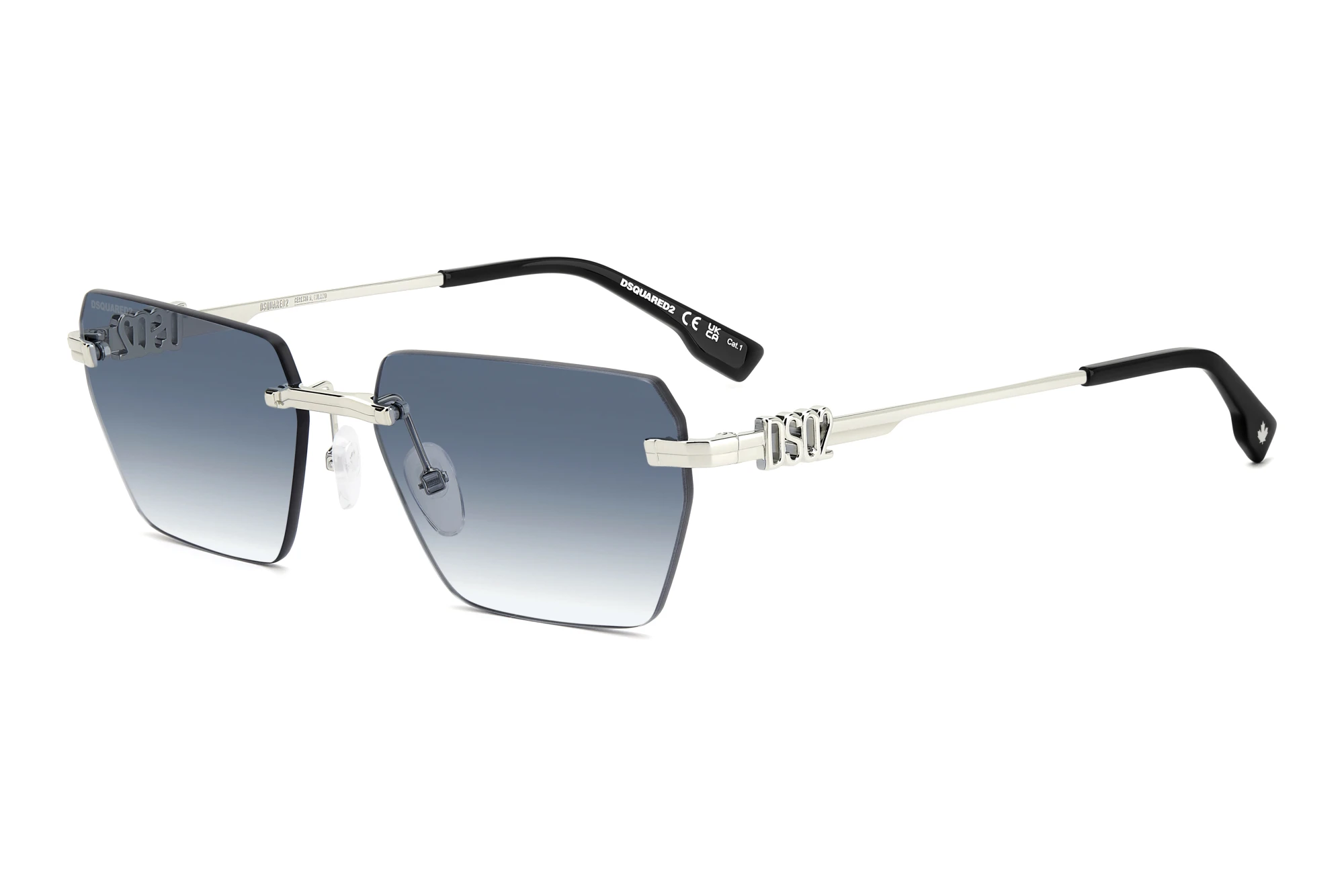 Dsquared2   D2 0102/S 010/08 DK BLUE SHADEDPALLADIUM