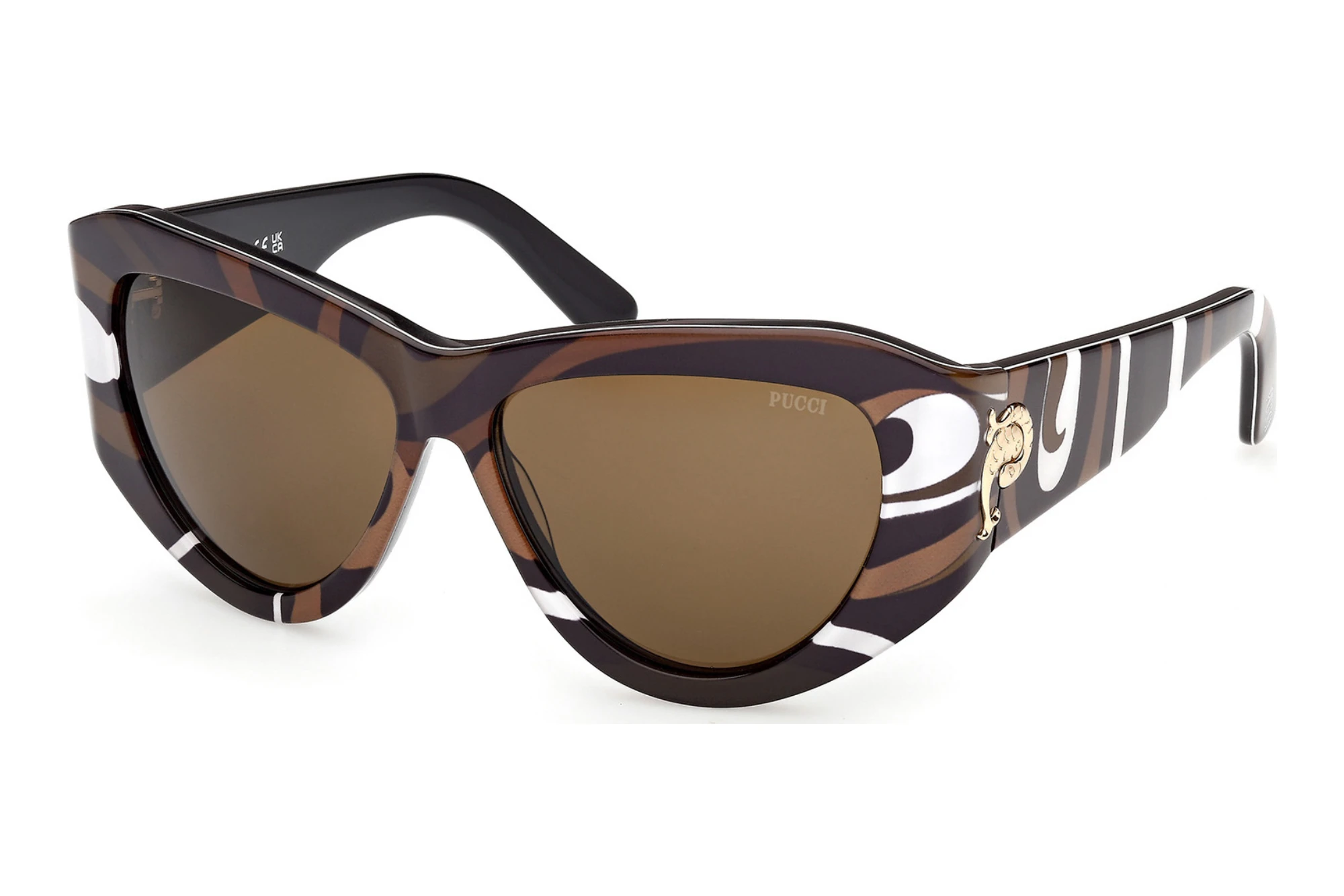 Emilio Pucci   EP0241 99E braunAnimalier/Muster