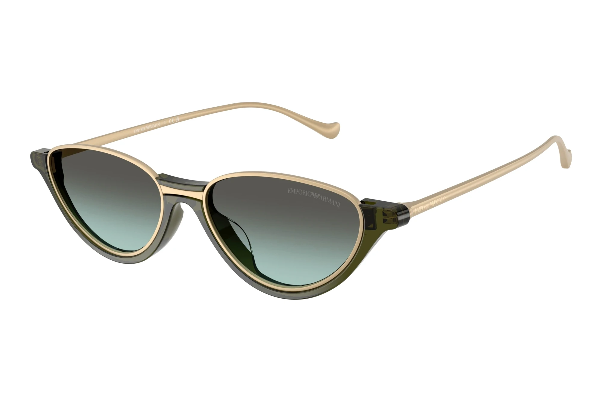 Emporio Armani   EA4288U 65002A Green Gradient GreenShiny Transparent Green