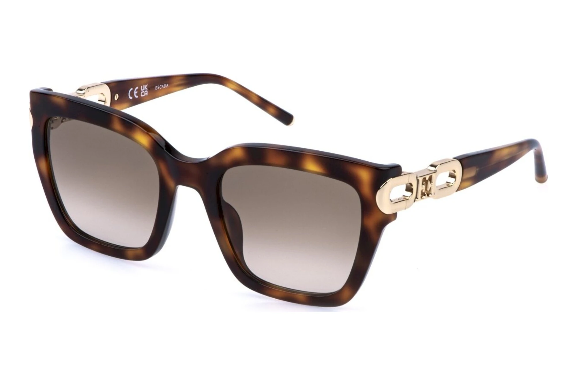 Escada   SESF76 0752 BROWN GRADIENT BROWNSHINY DARK HAVANA