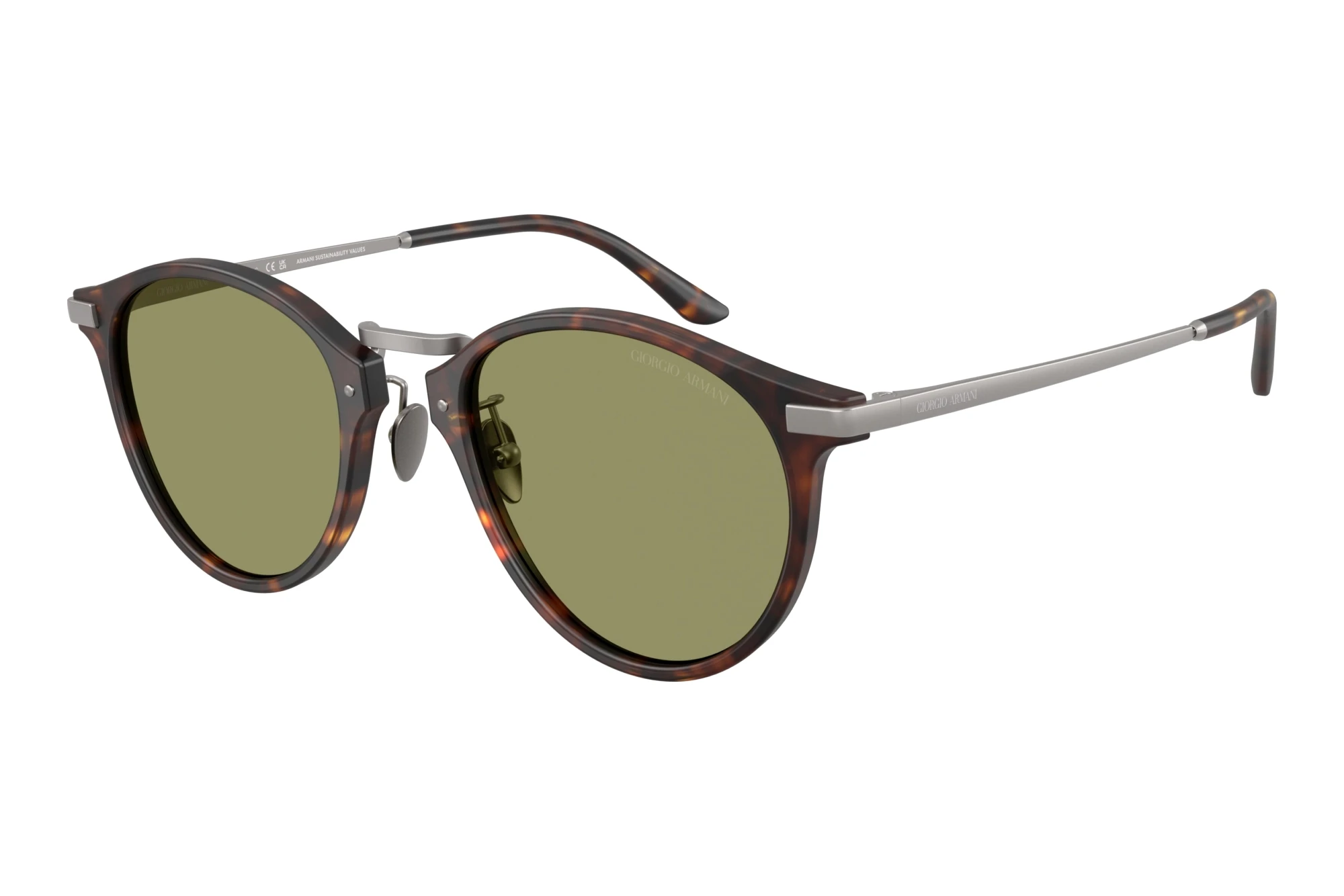 Giorgio Armani   AR8250 640353 GreenMatte Havana