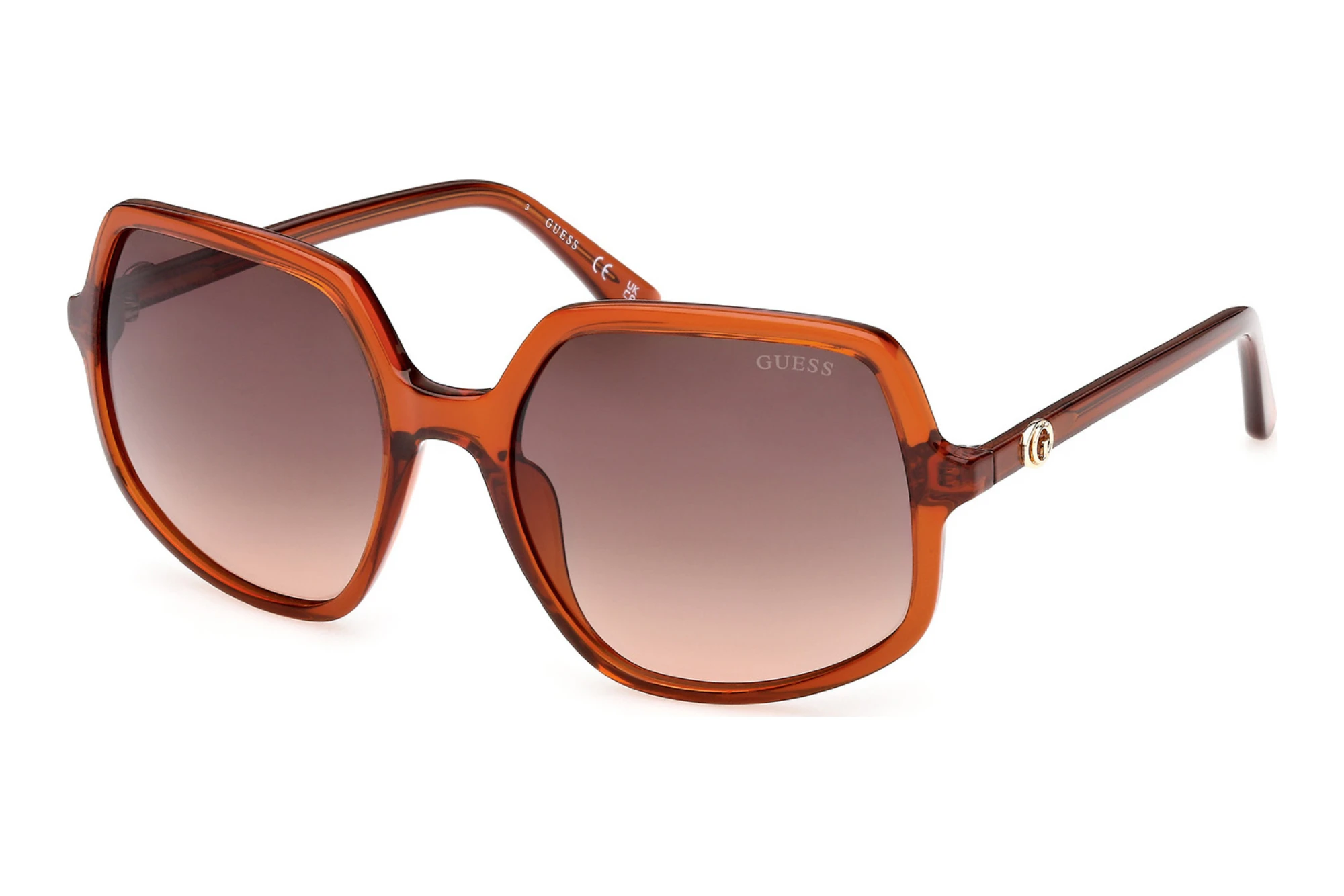 Guess   GU00257 44F braun verlaufendGlänzend Dunkel Orange